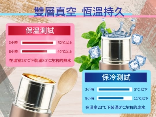 【藝林】木森真空低骨陶瓷不鏽鋼保溫杯 咖啡色 400ML(真陶瓷非塗層、不掉漆)