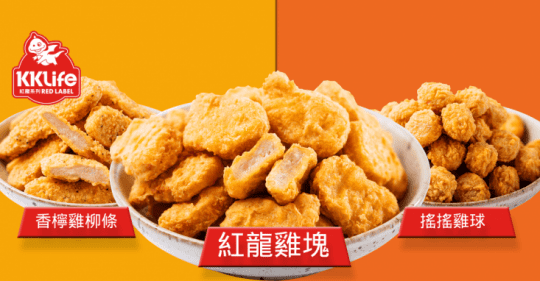 紅龍人氣雞塊雞柳雞米花
