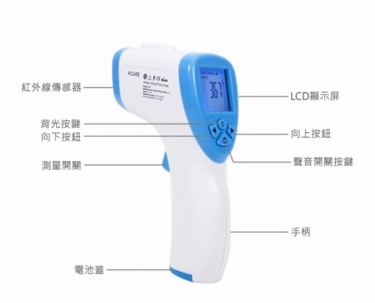 專業級紅外線測溫度儀