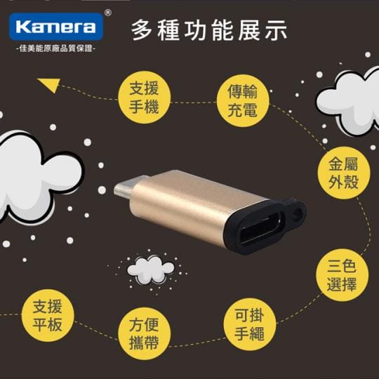 Kamera鋁合金傳輸轉接頭