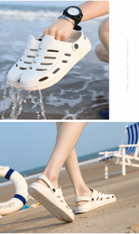 沙灘雨鞋