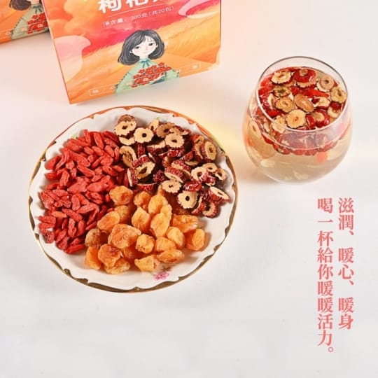 桂圓紅棗枸杞茶(20包1盒)