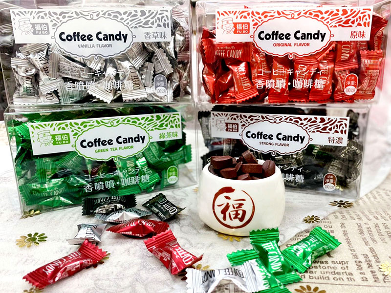 福伯香噴噴咖啡糖100g小盒裝