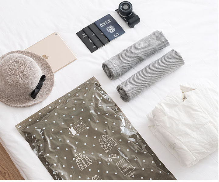 納彩旅行手卷式真空壓縮收納袋