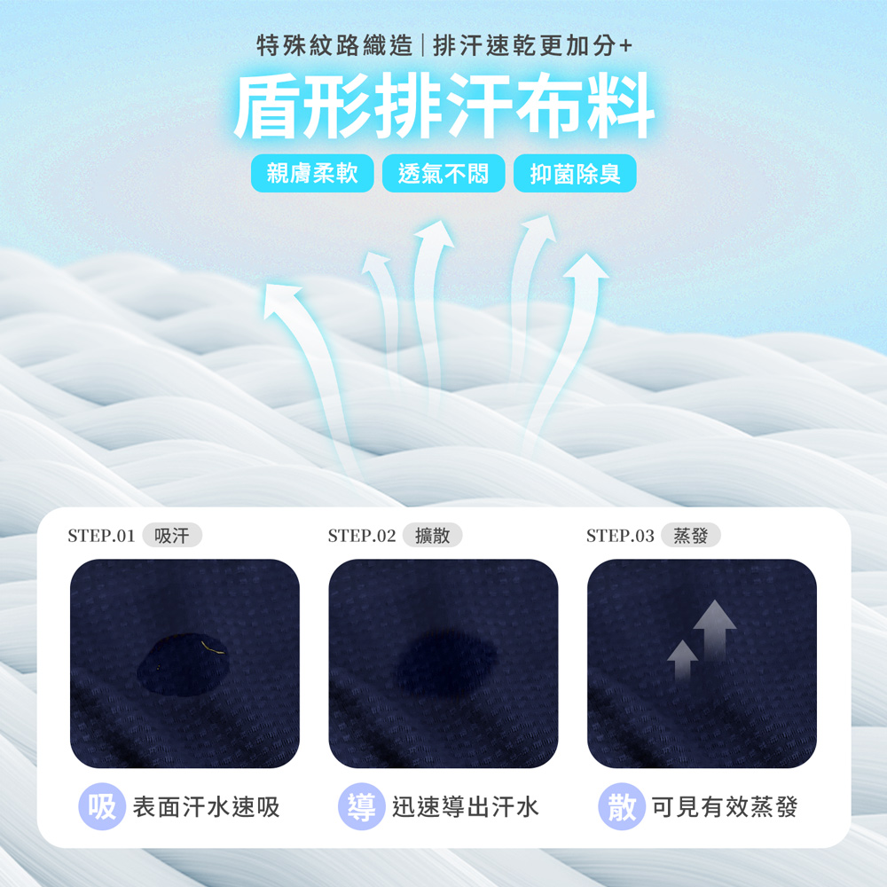 【GIAT吉亞特】一片式涼感運動遮罩裙