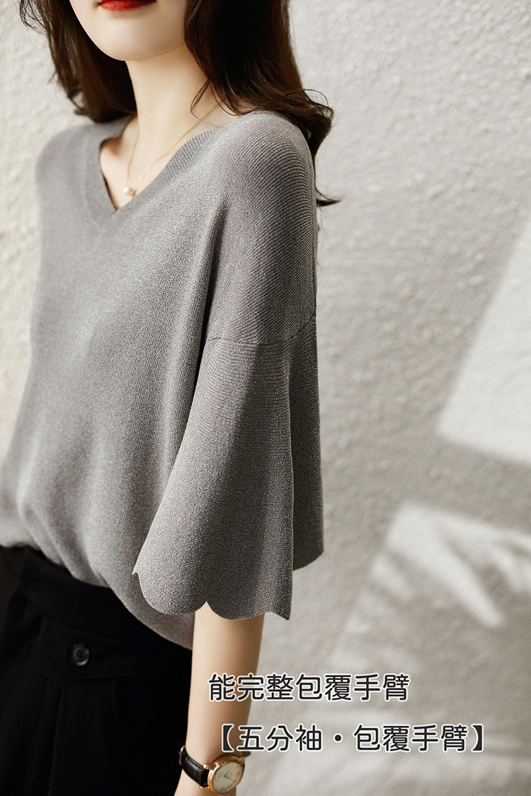 夏季新款氣質短袖上衣