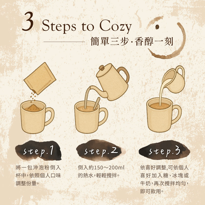 【越南】CONG 越式椰香白咖啡 盒裝 (12入)