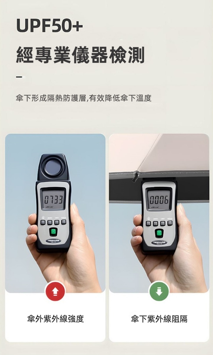 自動反向加厚雙骨晴雨傘