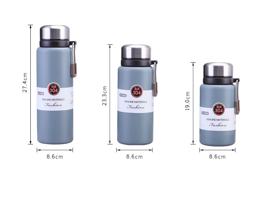 可手提大容量不鏽鋼真空保溫杯-800ml