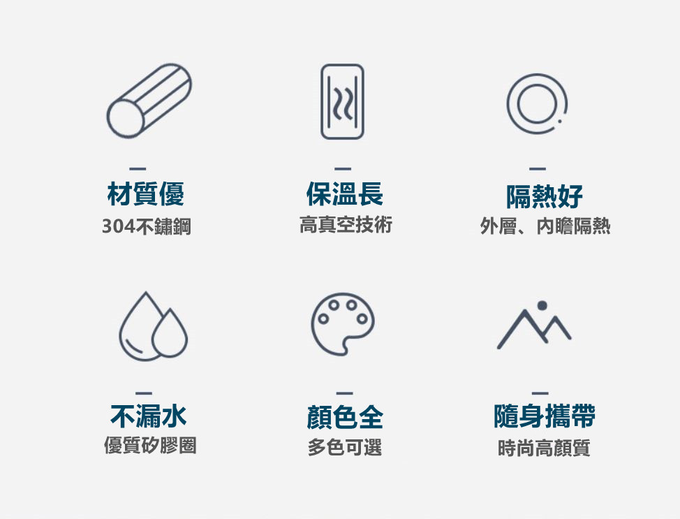 可手提大容量不鏽鋼真空保溫杯-800ml