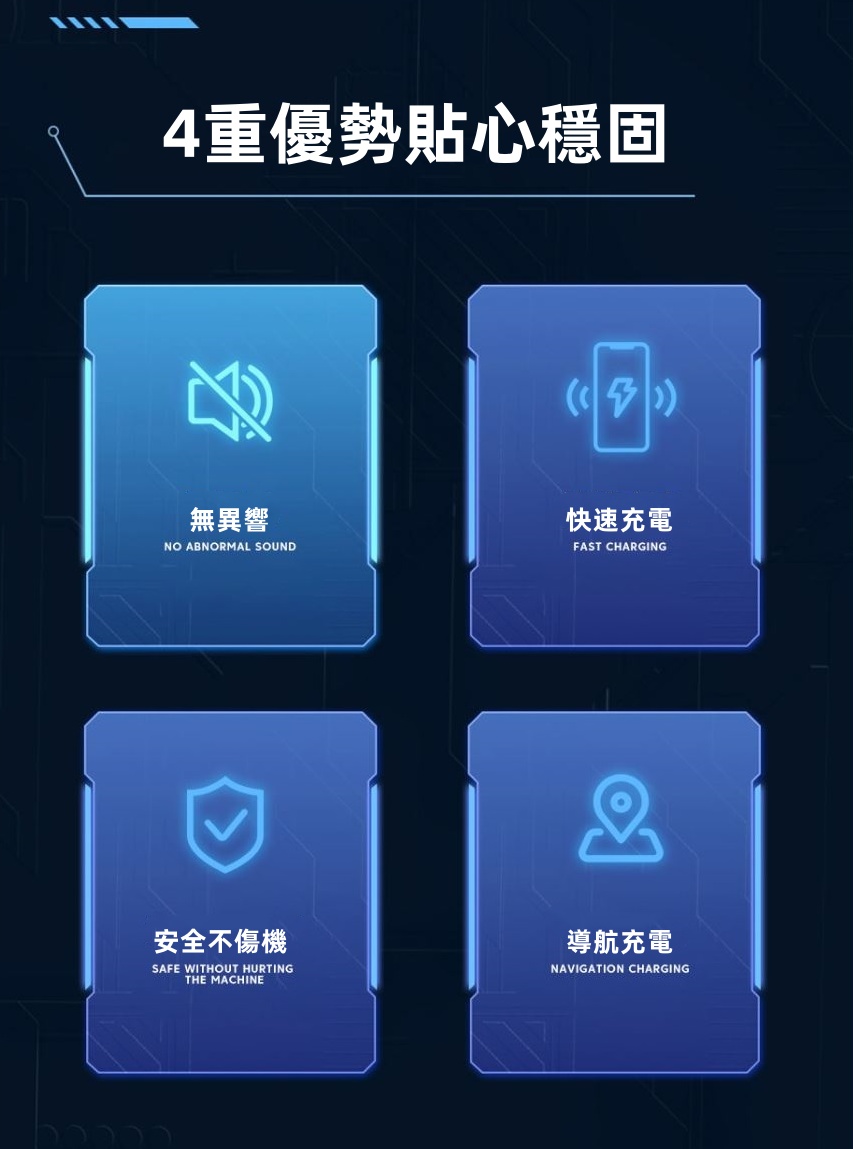 自動無線充電手機支架(出風口款)