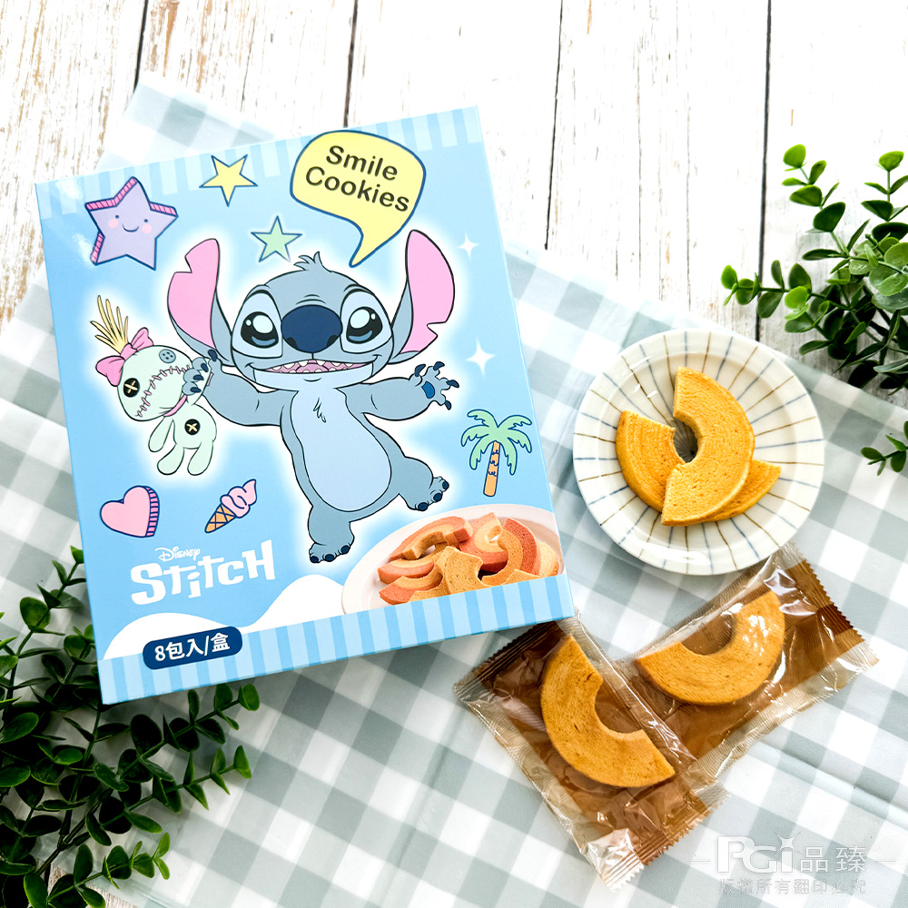 【迪士尼】史迪奇微笑餅乾(72g)
