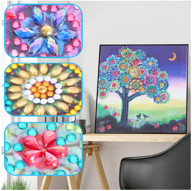 DIY炫彩5D鑽石畫A-F