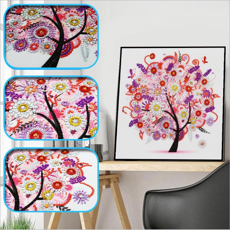 DIY炫彩5D鑽石畫A-F