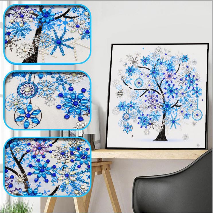 DIY炫彩5D鑽石畫A-F+發光點鑽筆