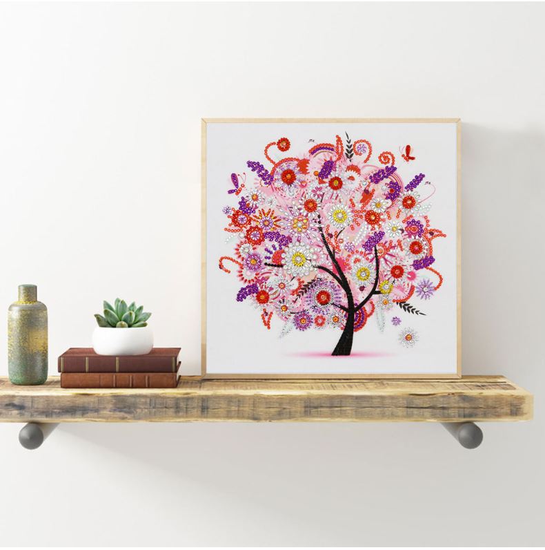 DIY炫彩5D鑽石畫A-F+發光點鑽筆