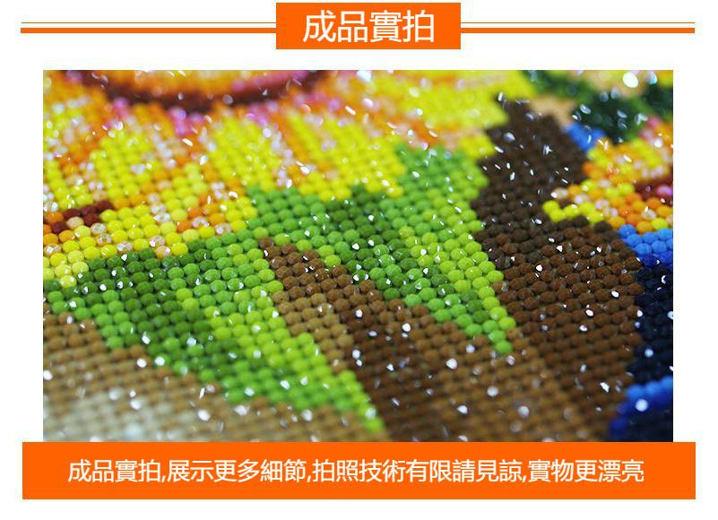 DIY炫彩5D鑽石畫G~L款