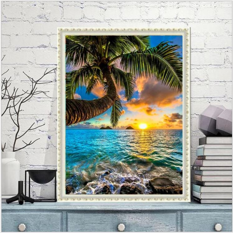 DIY炫彩5D鑽石畫G~L款