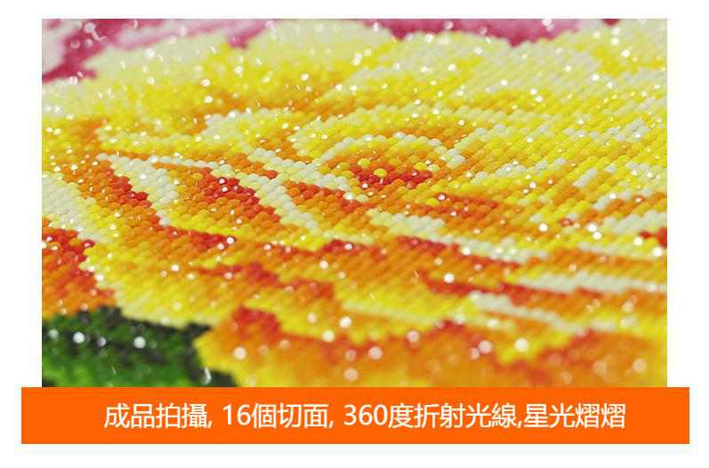 DIY炫彩5D鑽石畫G-L+發光點鑽筆