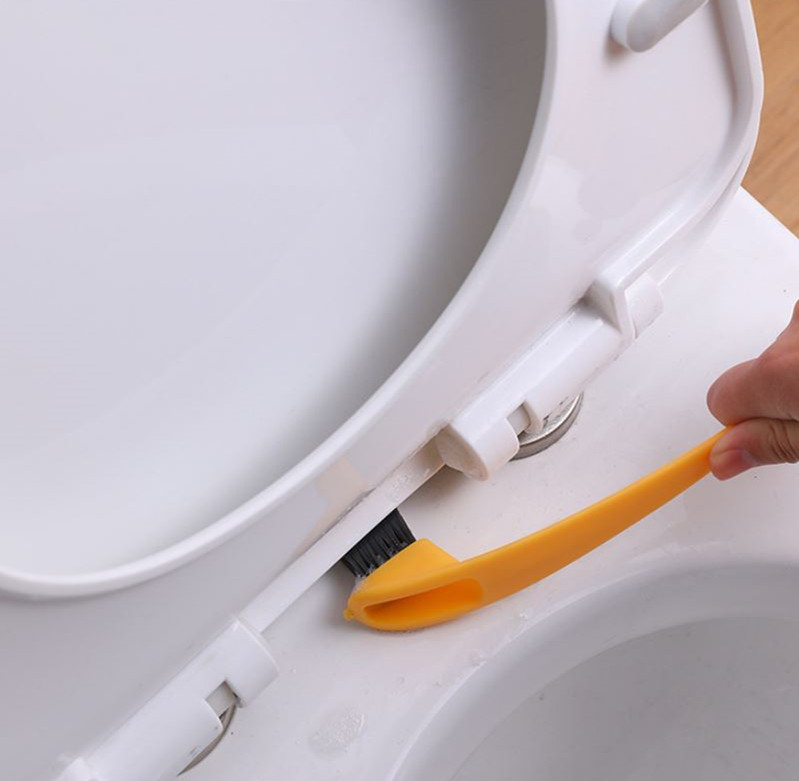 兩用雙頭長柄植毛馬桶刷