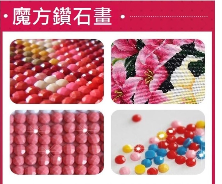 DIY歐風小屋5D鑽石畫(滿鑽)