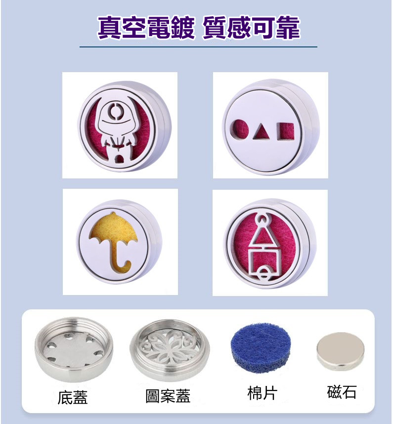 魷魚遊戲磁吸口罩香氛釦