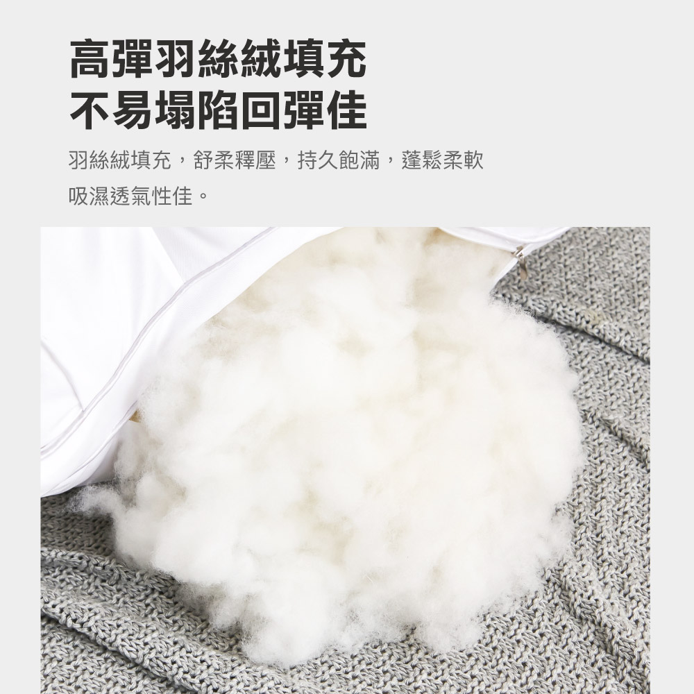 【BEST】六星級飯店棉枕系列 雲柔雙層枕 扭花雲朵枕 羽之超柔棉枕 水鑽超柔立體羽絲枕 抗菌枕 柔軟枕 多款任選 贈3M防潑水大和枕套(灰)