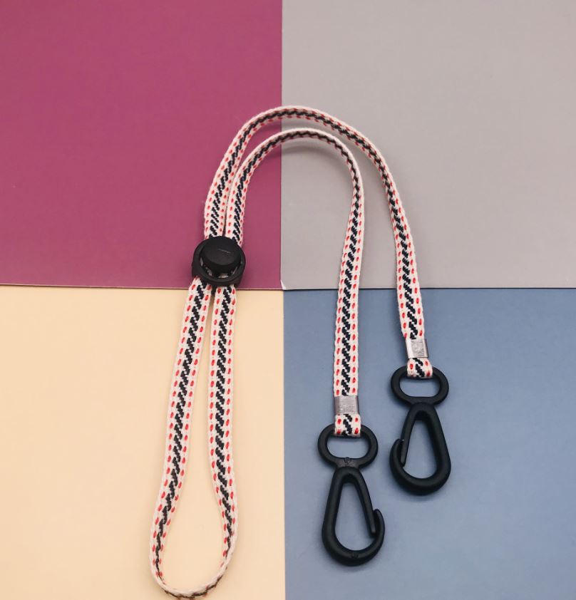 多色編織防丟口罩掛繩-可調節款