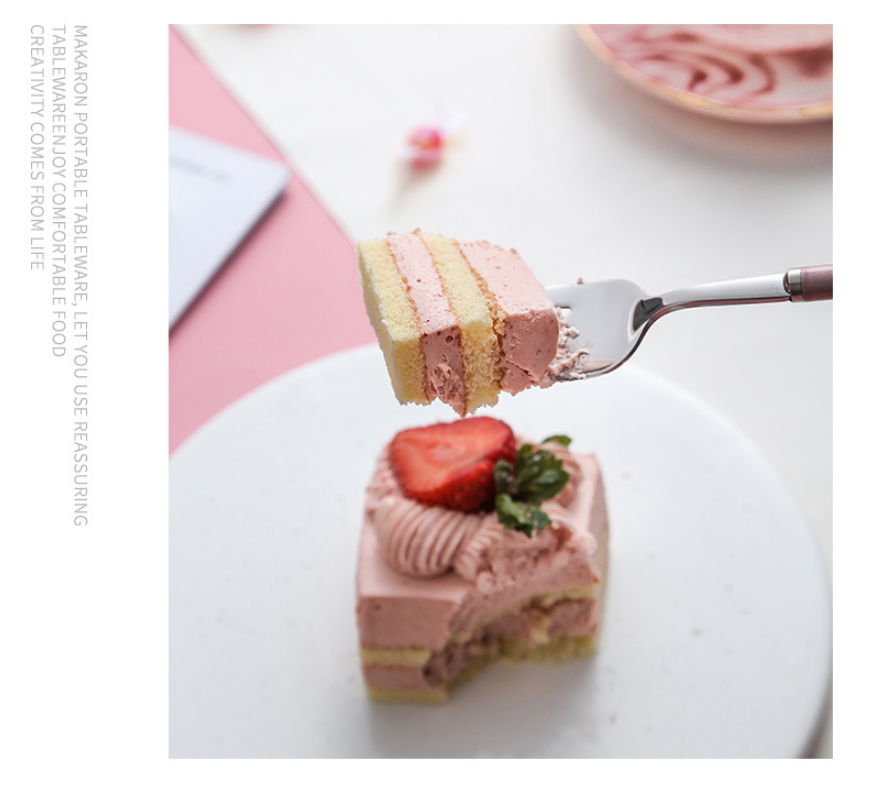 北歐風304不鏽鋼環保餐具組