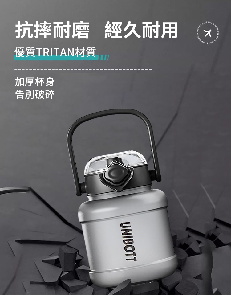 大容量運動好攜帶水壺-800ml