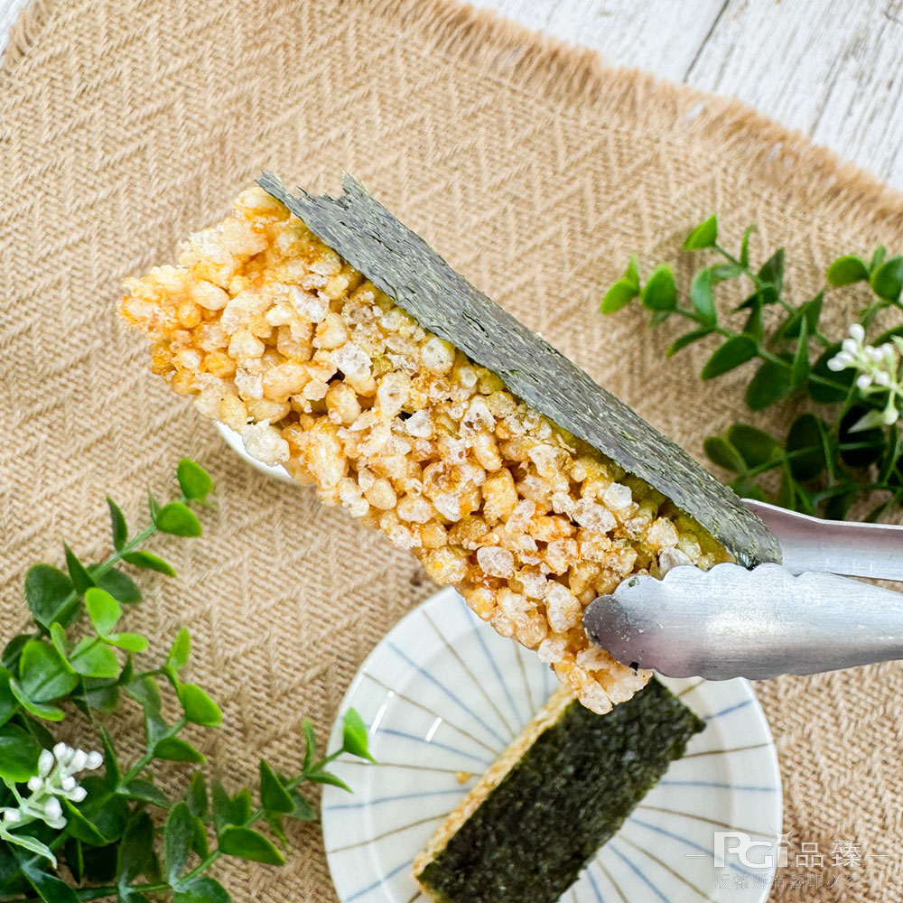 【巧益】嚴選海苔燒米菓(168g)