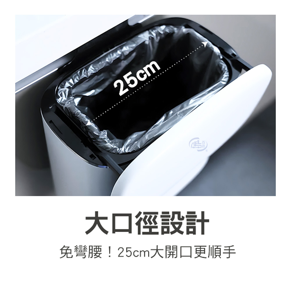 【百鈴】髒會滅不鏽鋼雙開廚餘垃圾桶5公升+活性除味包3包(雙開廚餘桶/不鏽鋼垃圾桶/廚房垃圾桶/廚餘分類桶/掀蓋式垃圾桶)