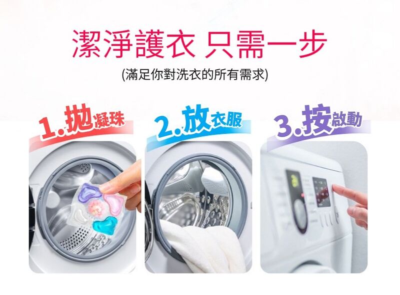 【LUXU】母嬰級五合一洗衣凝珠 洗衣球 洗衣凝珠