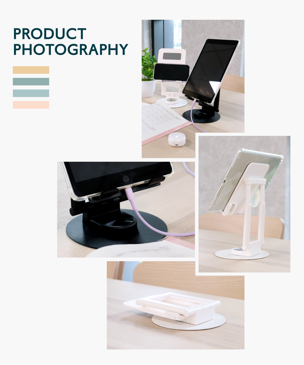 【DTAudio 聆翔】旋轉平板支架｜強力支撐、旋轉底座