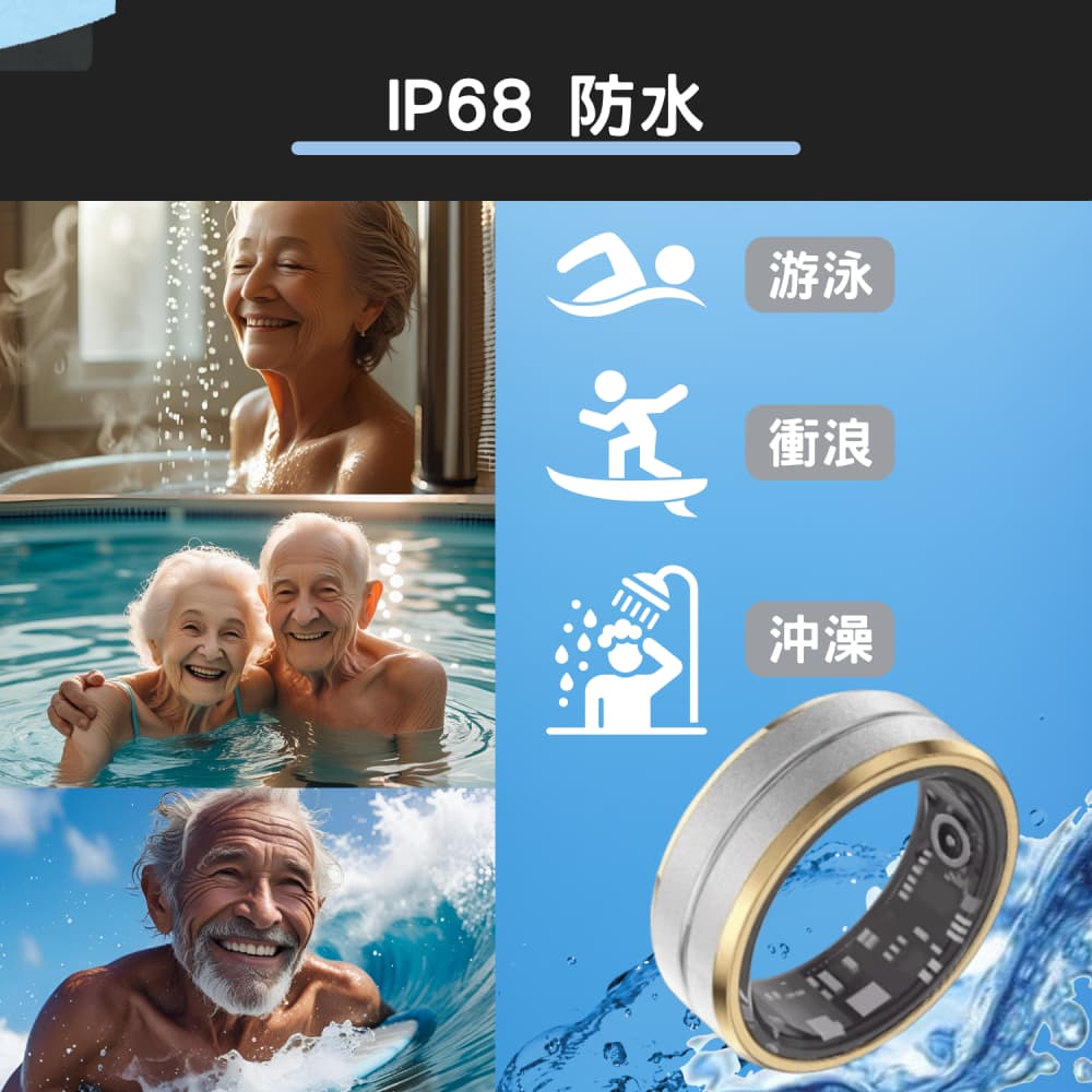 【Osmile】弦光 Ring-S1 健康管理戒指 RZ