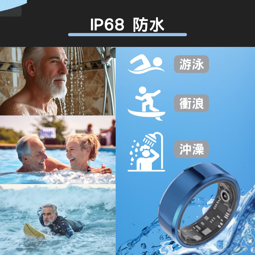 【Osmile】澱海 Ring-C1 健康管理戒指 RZ