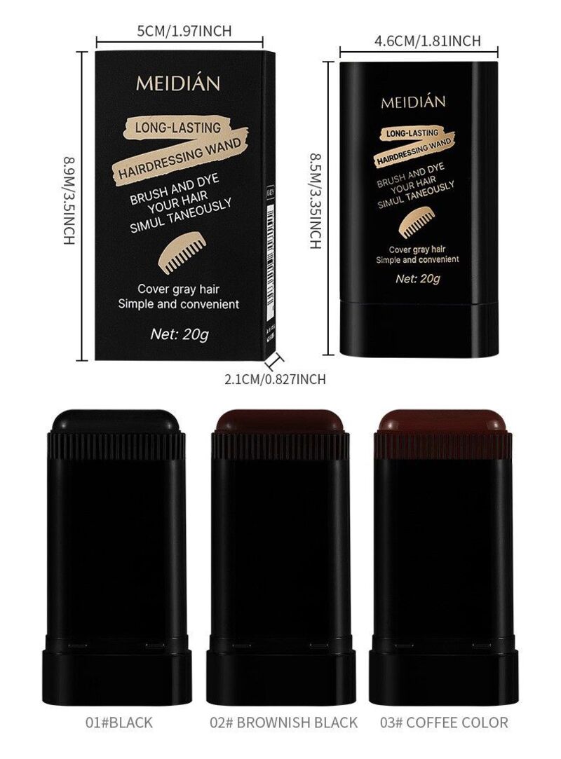 【MEIDIÁN】口紅式去白補色染髮棒