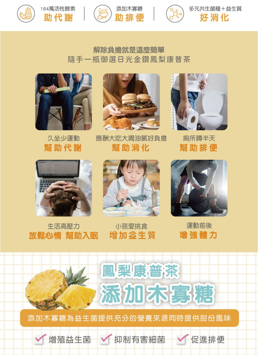 咕嚕康普茶(御選日光金鑽鳳梨)