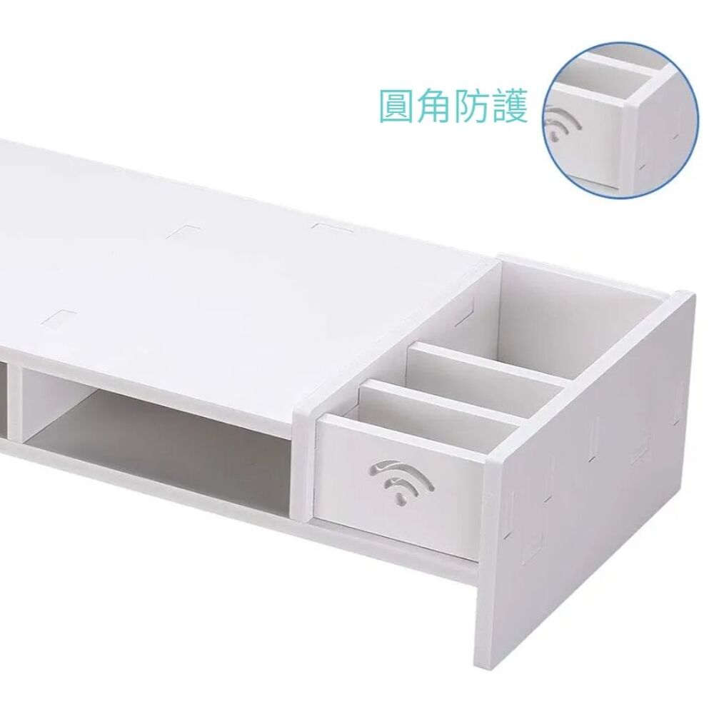 【Modux】護頸螢幕增高架 增高+收納雙重好處 桌面收納 增高護頸