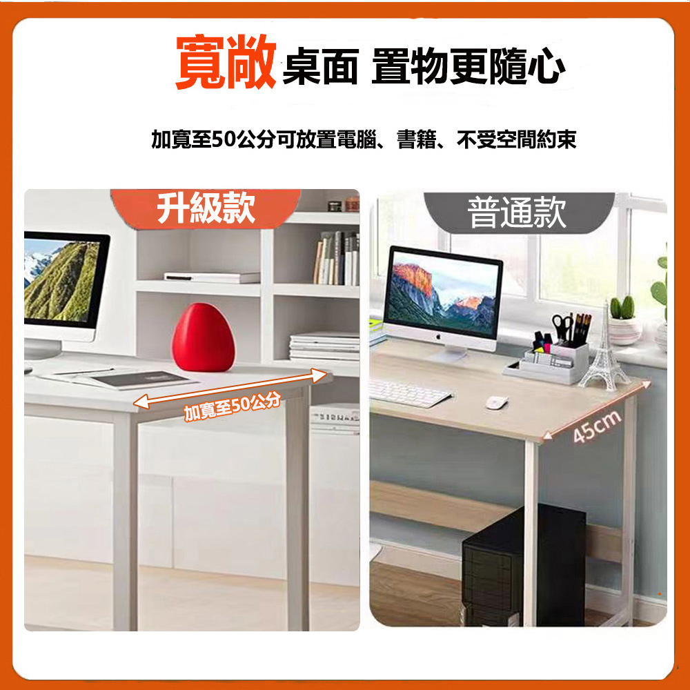 【E家工廠】書桌 電腦桌 100公分書桌 工作桌 組裝簡單 桌子 長桌 學習桌 簡易書桌  375