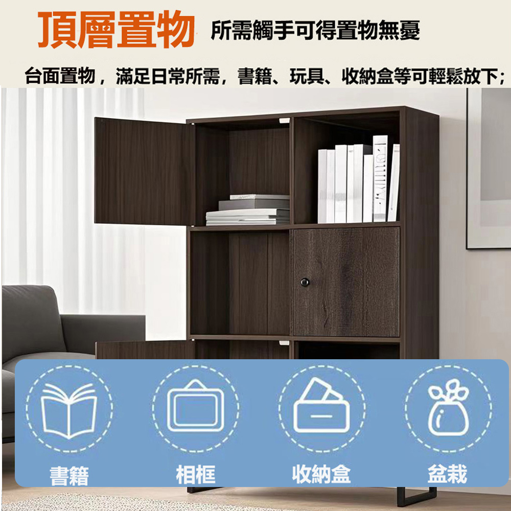 【E家工廠】收納櫃 書櫃 置物架 抽屜櫃 多層大容量收納櫃 櫥櫃 展示櫃 儲物櫃 置物櫃 367