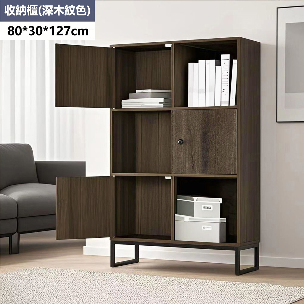 【E家工廠】收納櫃 書櫃 置物架 抽屜櫃 多層大容量收納櫃 櫥櫃 展示櫃 儲物櫃 置物櫃 367