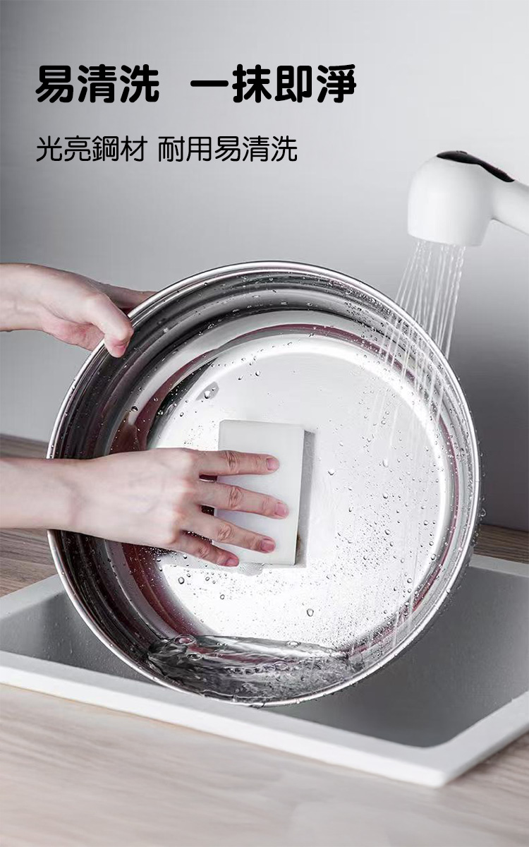 多功能316不鏽鋼超大32公分洗菜湯鍋