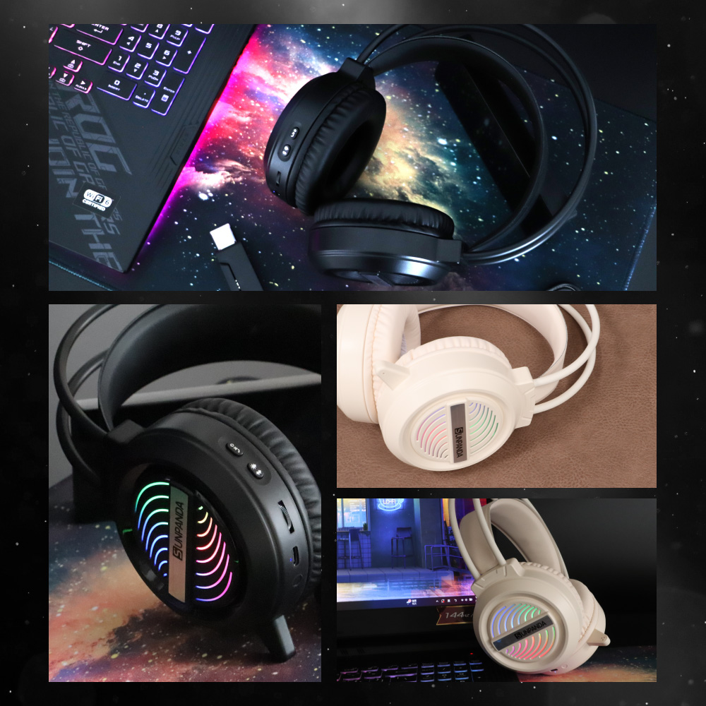 【DTAudio 聆翔】STRYX頭戴式無線電競耳機｜RGB燈、三模連接