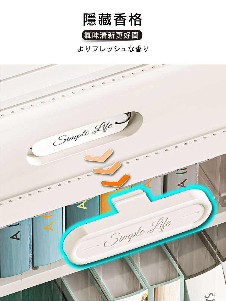 【ANDYMAY2】艾菲歐式可調層板收納櫃-雙排六層(OH-R116)