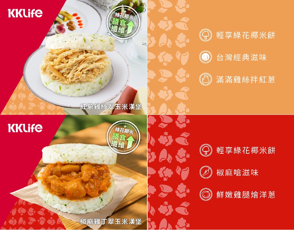 KKLife新．升級翠玉米漢堡任選
