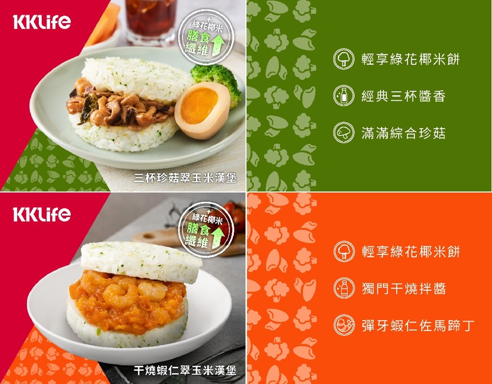 KKLife新．升級翠玉米漢堡任選