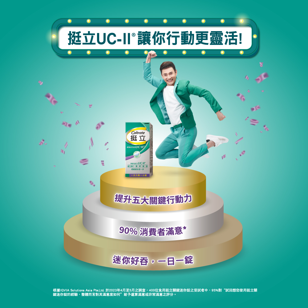 【挺立】關鍵迷你錠UCII 30錠