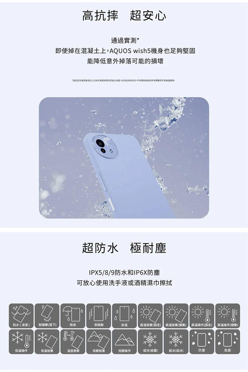 SHARP AQUOS wish5 5G 6.6吋八核智慧手機