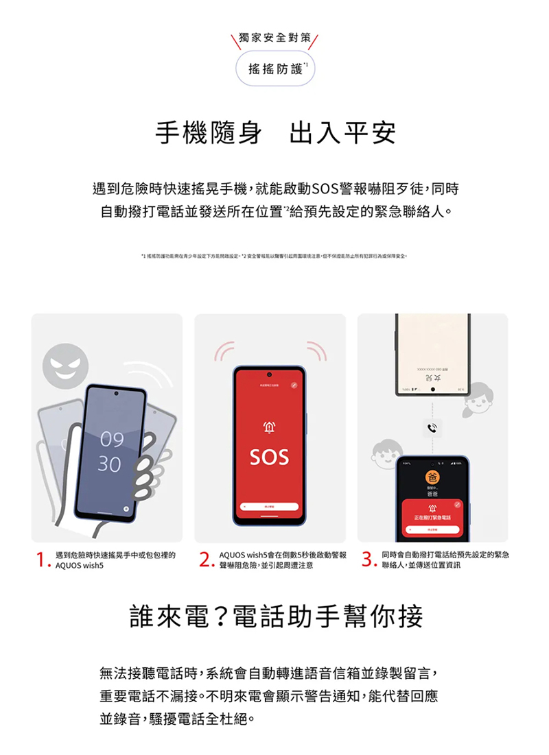 SHARP AQUOS wish5 5G 6.6吋八核智慧手機